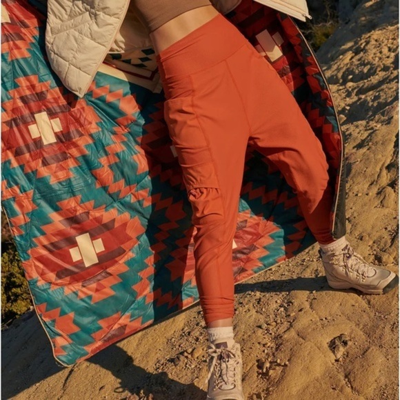 FP Movement by Free People Pants - FP MOVEMENT Take A Hike Harem Pants Dried Saffron Terracotta NWT